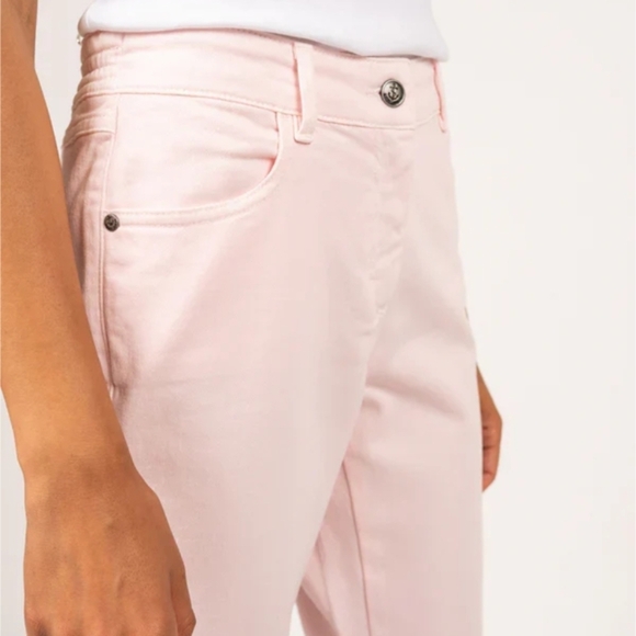 Saint James Patri II Straight Leg Pants – Pink Denim, Size 10, NWOT #76 - Picture 3 of 8